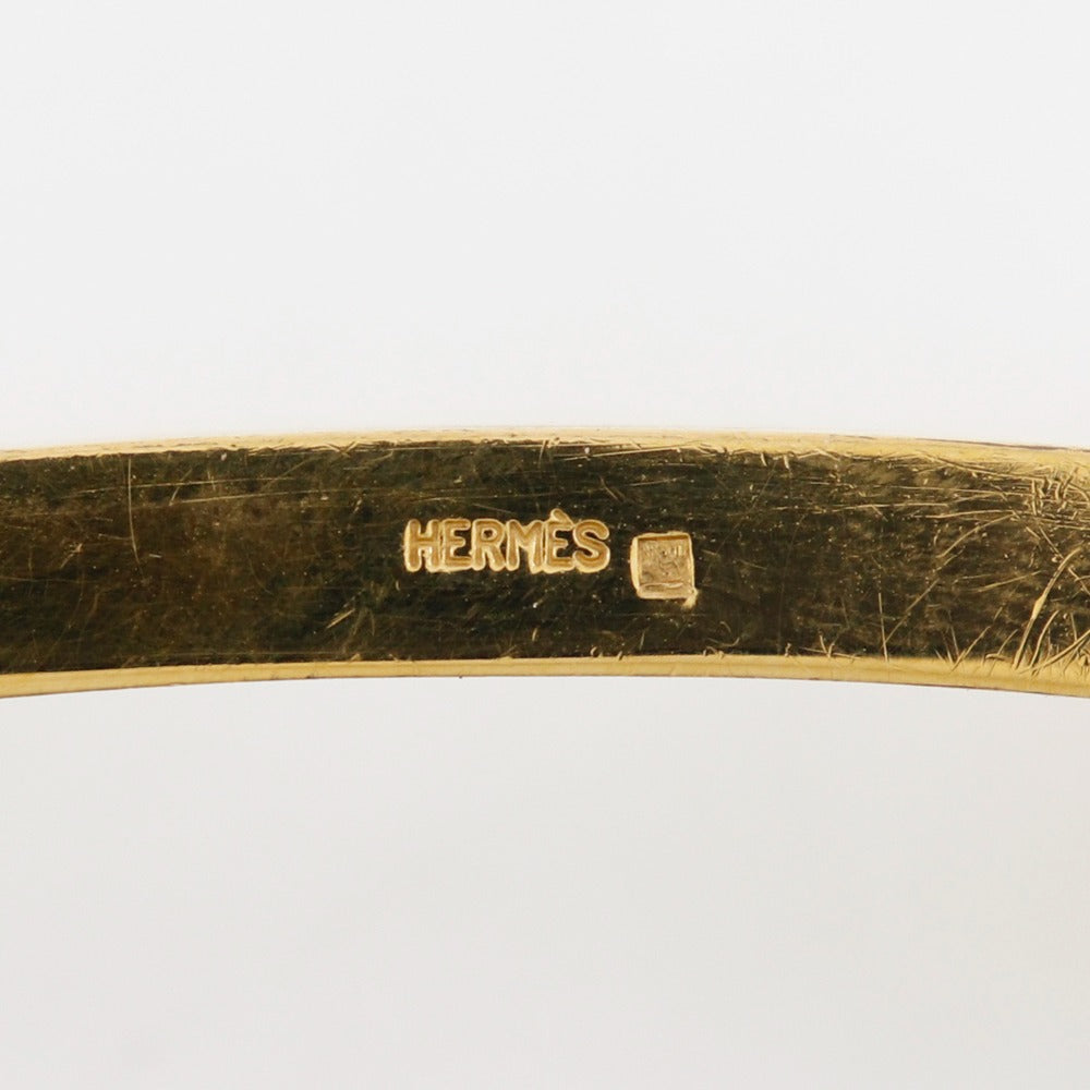 HERMES belt Calfskin black H belt unisex(Unisex) 72 Used