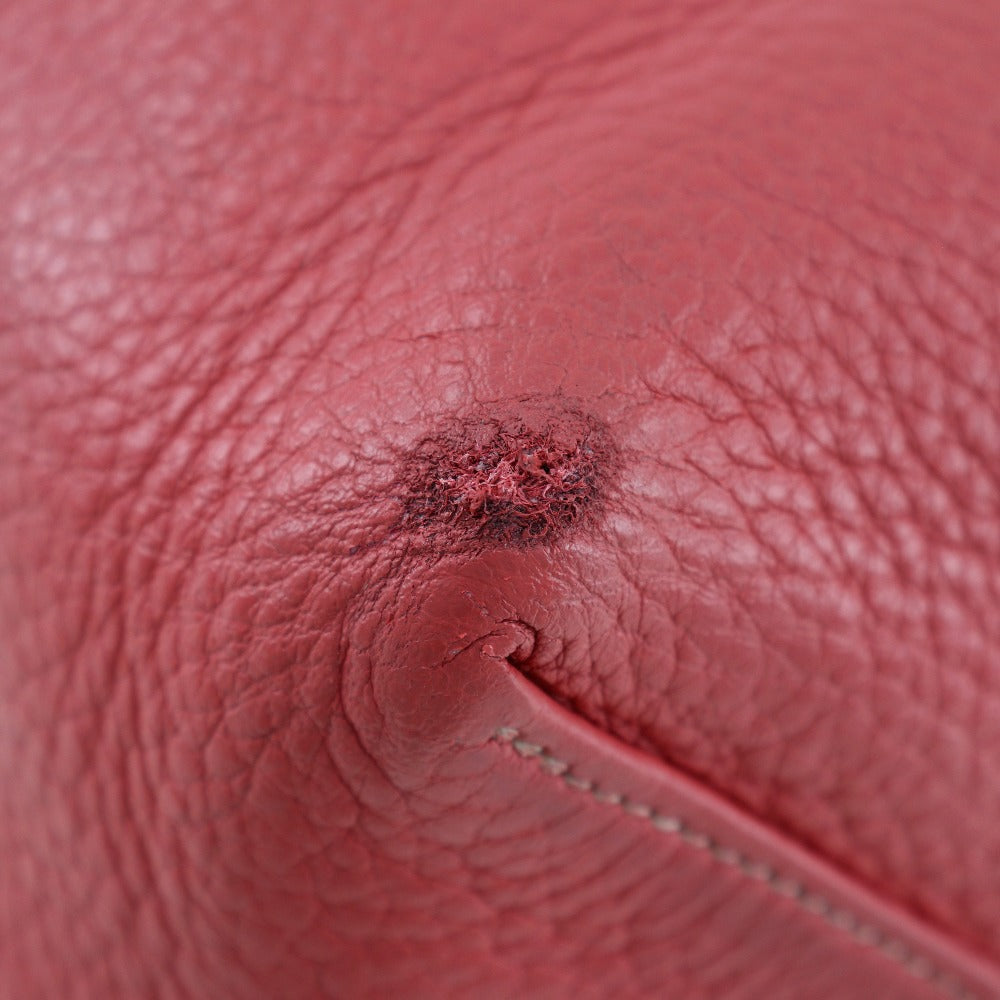 HERMES Tote Bag Taurillon Clemence Bougainvillea reversible Doble Sense 45 Women Used