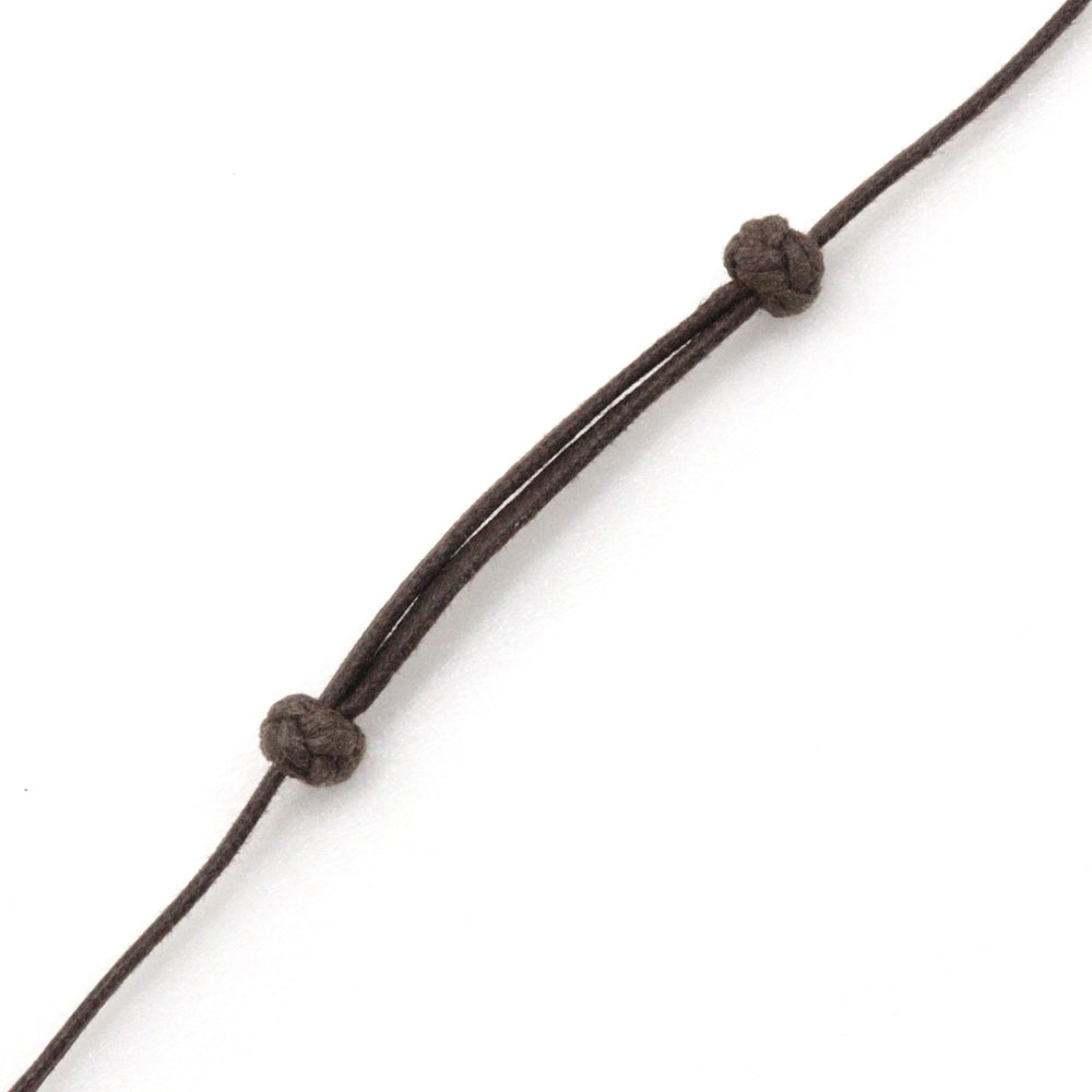 HERMES Necklace Buffalo horn Pink/Brown Lift GM Women Used