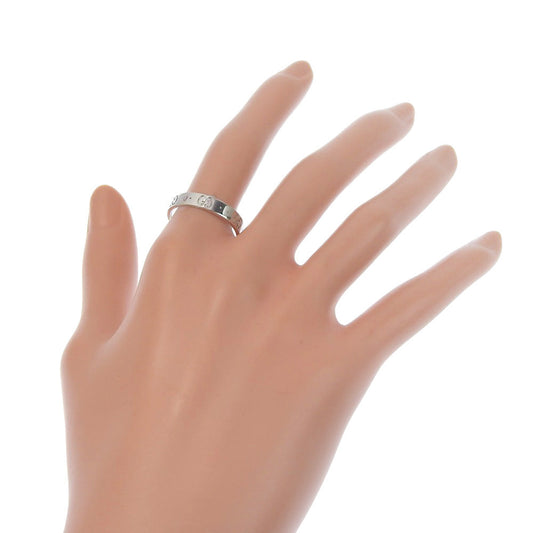 GUCCI Ring K18 white gold Silver Icon ring 20