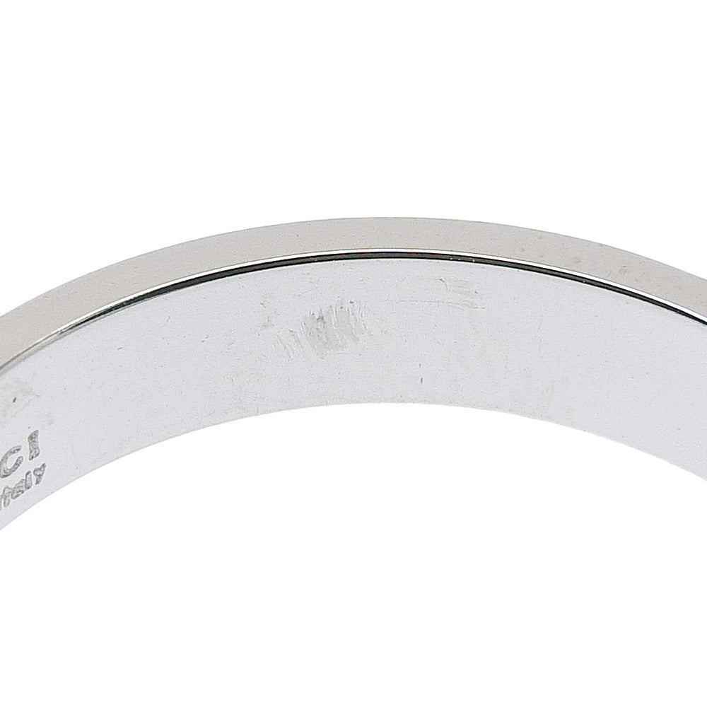 GUCCI Ring K18 white gold Silver Icon ring 20