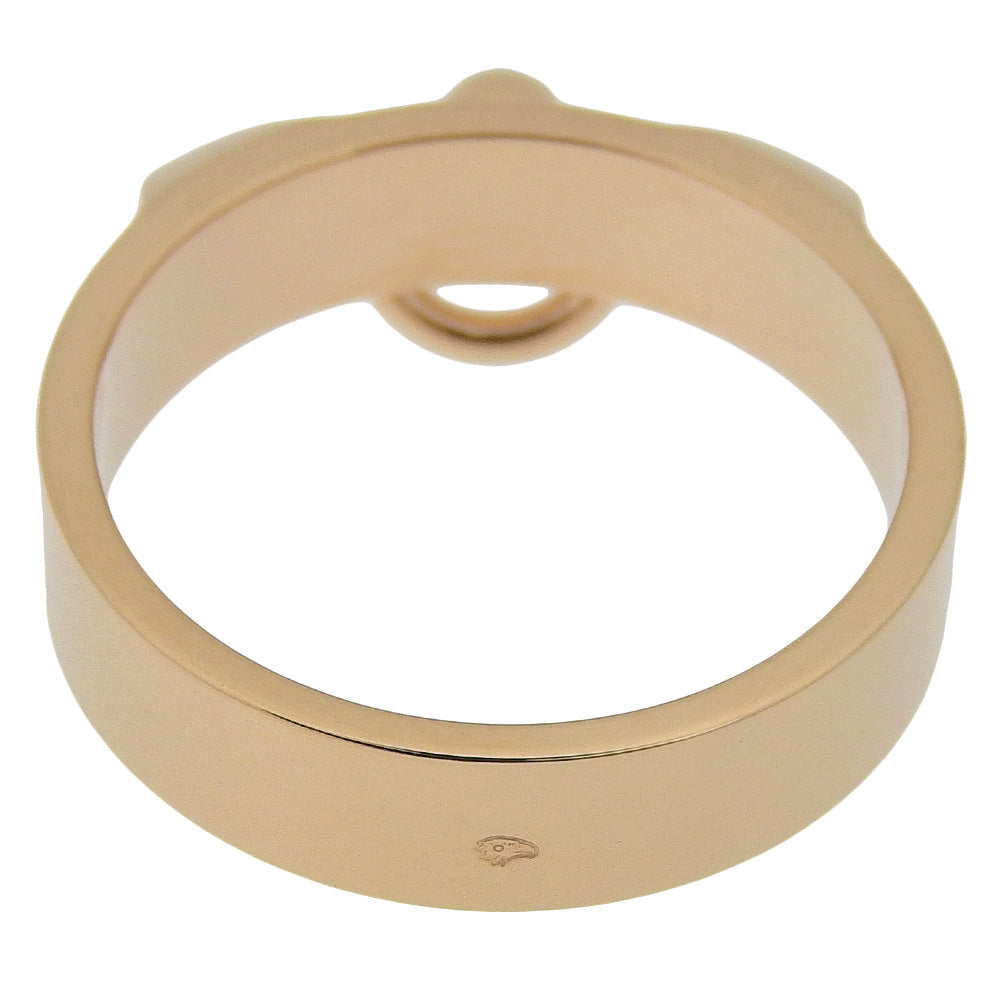 HERMES Ring K18 Pink Gold gold Cory Ed Cyan PM Women 54 Used