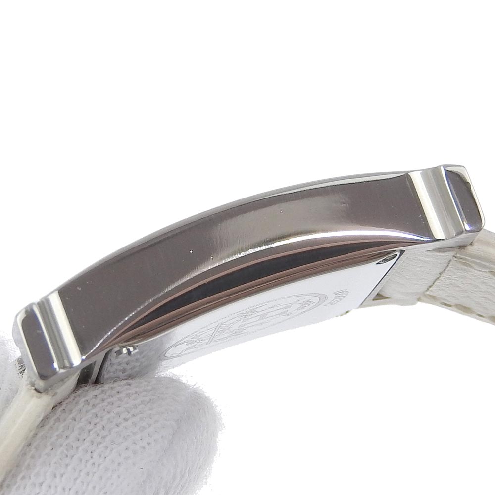HERMES Watches Quartz HH1.210 Stainless Steel , Leather white H watch White dial