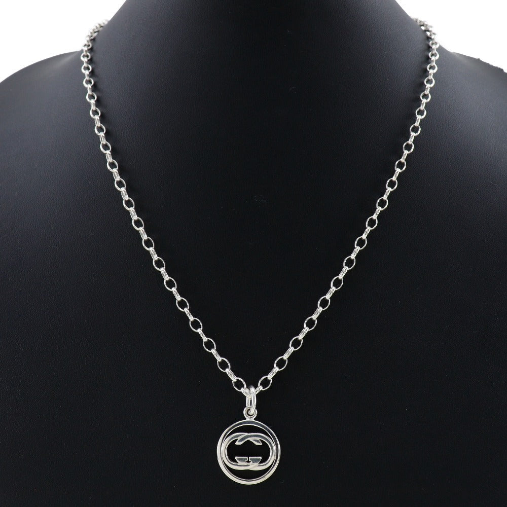 GUCCI Necklace Silver925 Silver Double G Doppia G Women(Unisex) Used