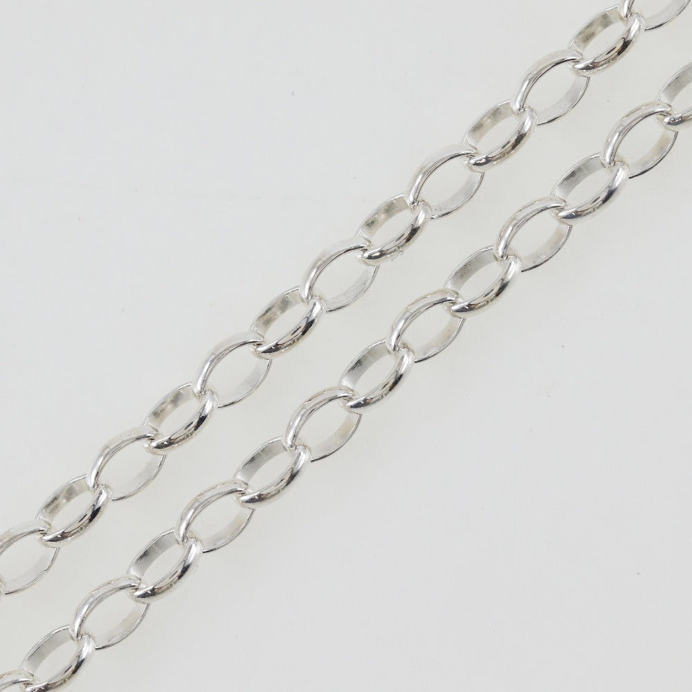 GUCCI Necklace Silver925 Silver Double G Doppia G Women(Unisex) Used