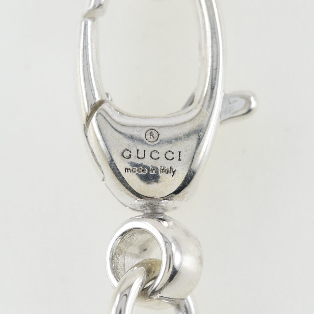 GUCCI Necklace Silver925 Silver Double G Doppia G Women(Unisex) Used
