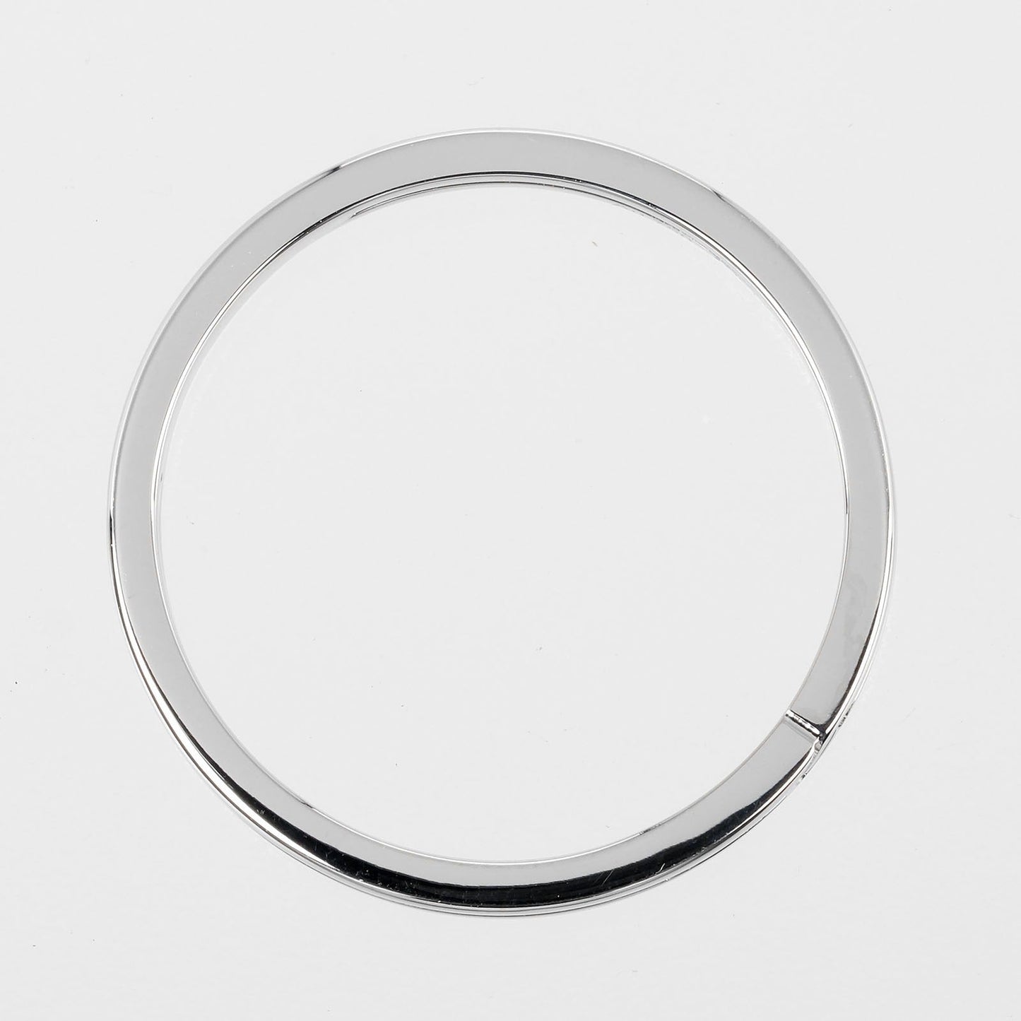 GUCCI Ring K18 white gold Silver Infinity Women 13 Used
