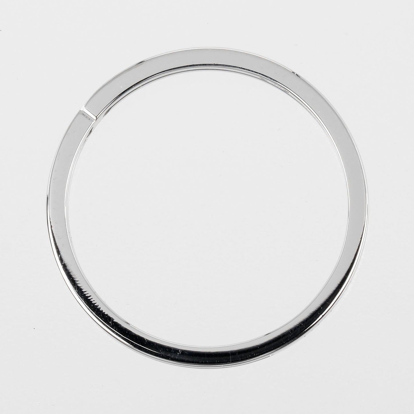 GUCCI Ring K18 white gold Silver Infinity Women 13 Used