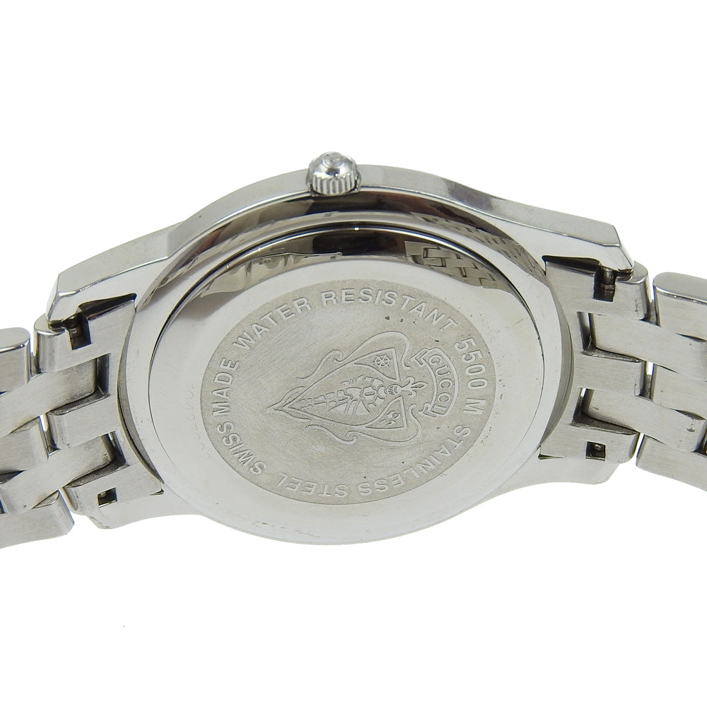 GUCCI Watches Quartz 5500M Stainless Steel black G class black dial