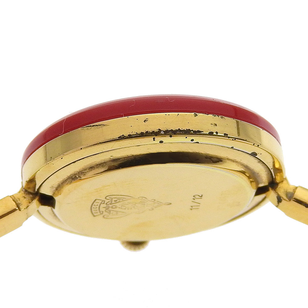 GUCCI Watches Quartz 11/12 Plated Gold gold Change bezel White dial
