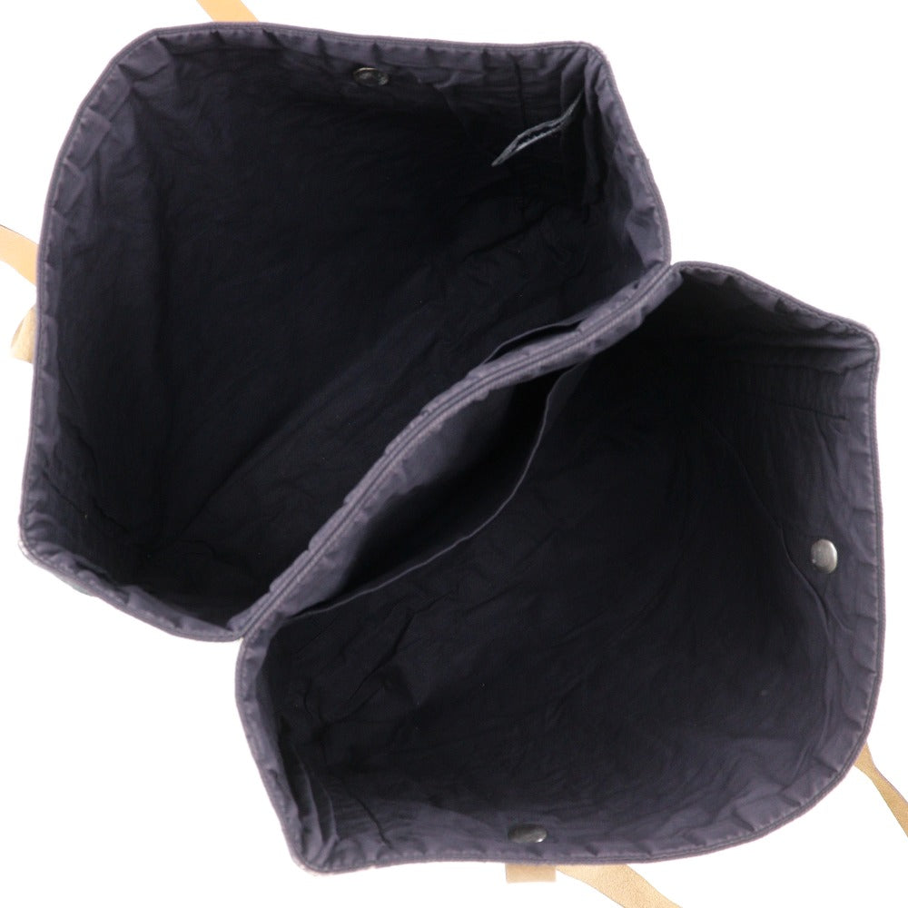 HERMES Shoulder Bag canvas black Amedaba Cava de Poche Women Used