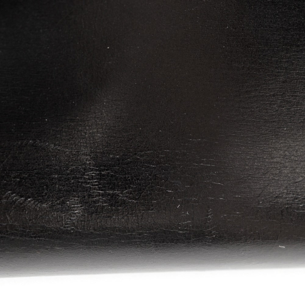 LOUIS VUITTON Clutch bag M63962 leather black Opera line Aegean