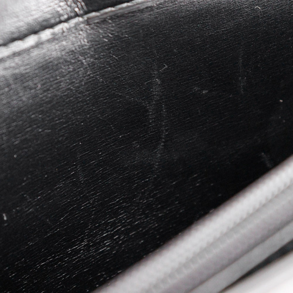 LOUIS VUITTON Clutch bag M63962 leather black Opera line Aegean
