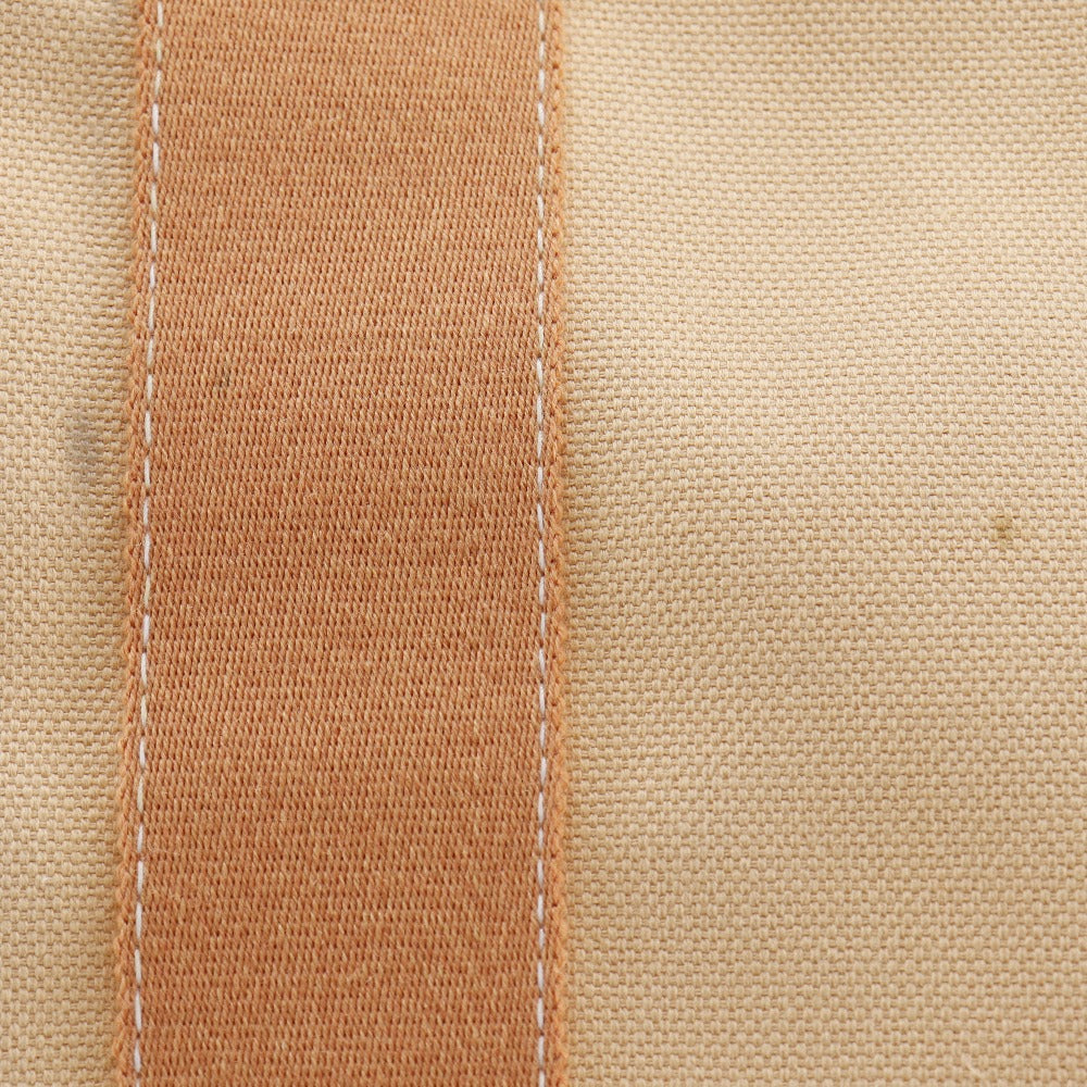 HERMES Tote Bag canvas Orange Bora Bora GM Women Used