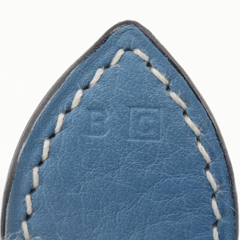 HERMES Handbag Taurillon Clemence Light blue/Silver Metal 2WAYShoulder Vanity Inter City Women Used
