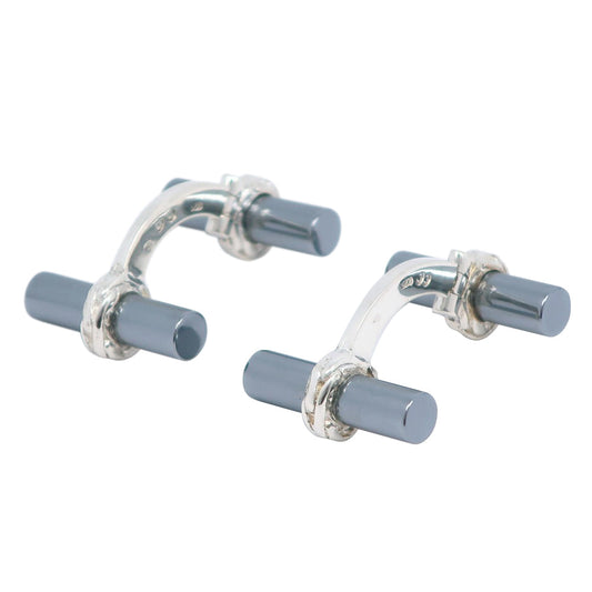 HERMES cuffs Silver925 Silver