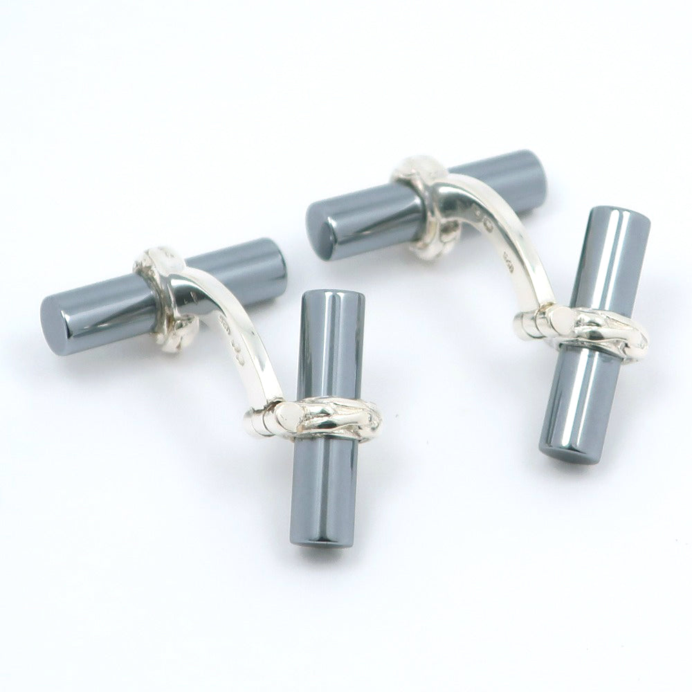 HERMES cuffs Silver925 Silver