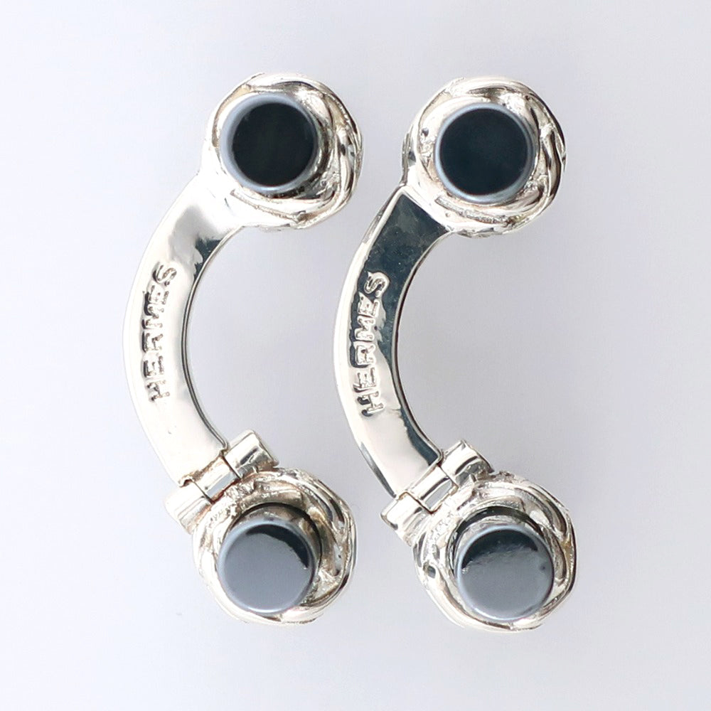HERMES cuffs Silver925 Silver