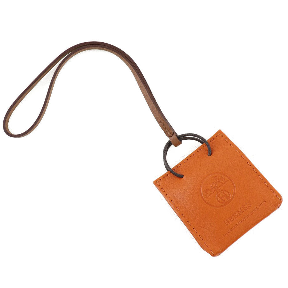 HERMES charm Anyo Miro Orange Bag charm sac orange unisex(Unisex) Used