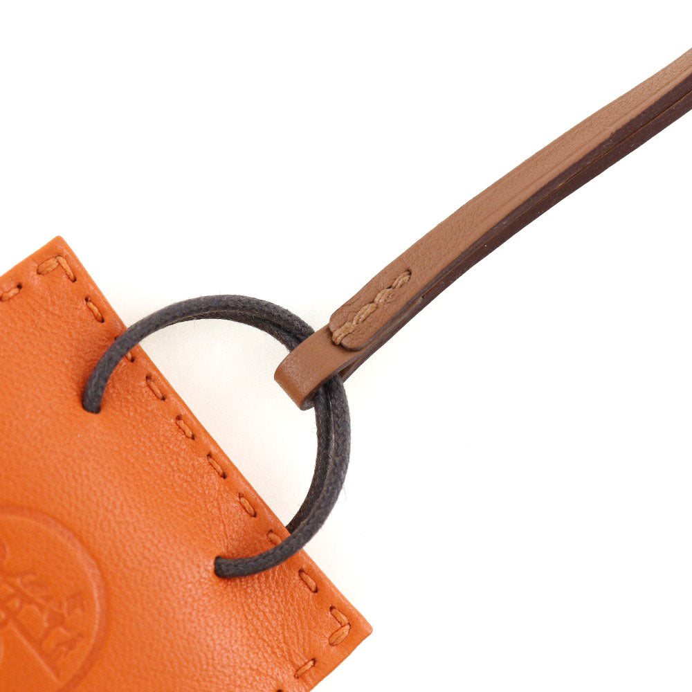 HERMES charm Anyo Miro Orange Bag charm sac orange unisex(Unisex) Used