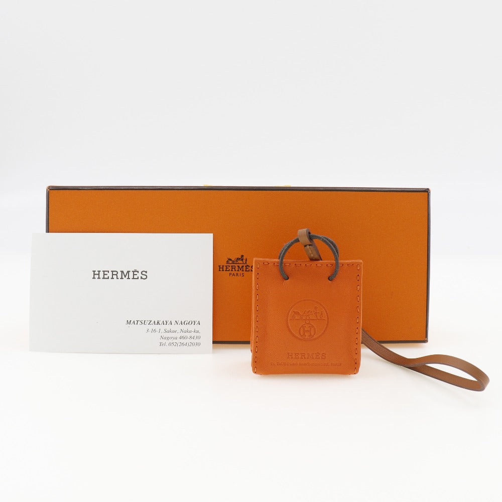 HERMES charm Anyo Miro Orange Bag charm sac orange unisex(Unisex) Used
