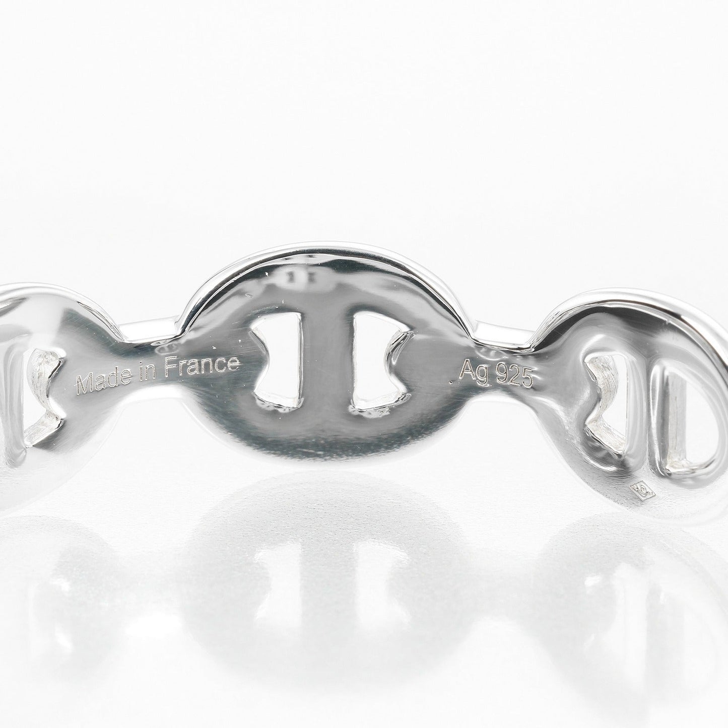 HERMES bracelet Silver925 Silver Chene Dunkle Anchane SH