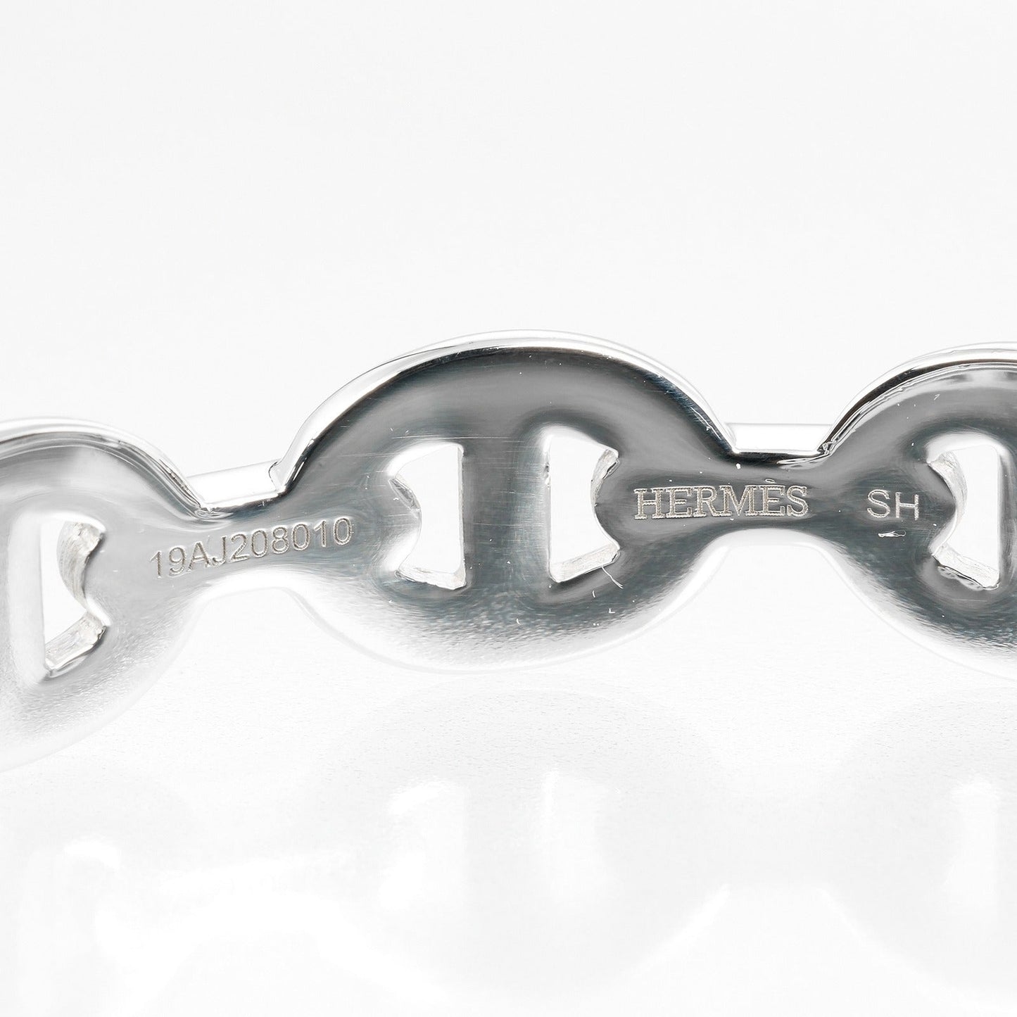 HERMES bracelet Silver925 Silver Chene Dunkle Anchane SH