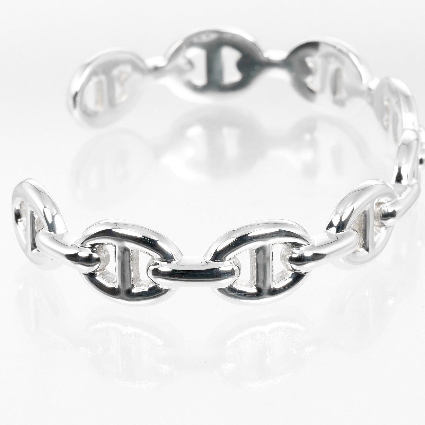 HERMES bracelet Silver925 Silver Chene Dunkle Anchane SH