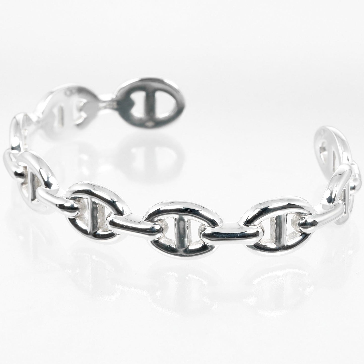 HERMES bracelet Silver925 Silver Chene Dunkle Anchane SH