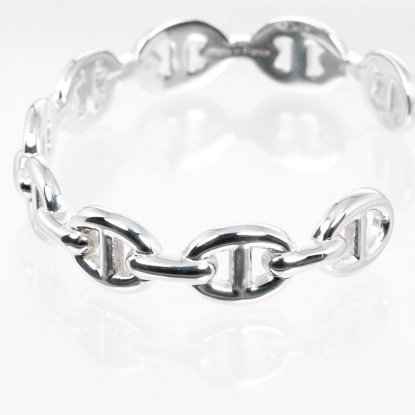 HERMES bracelet Silver925 Silver Chene Dunkle Anchane SH