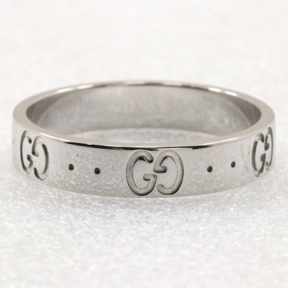 GUCCI Ring K18 white gold Silver icon 15