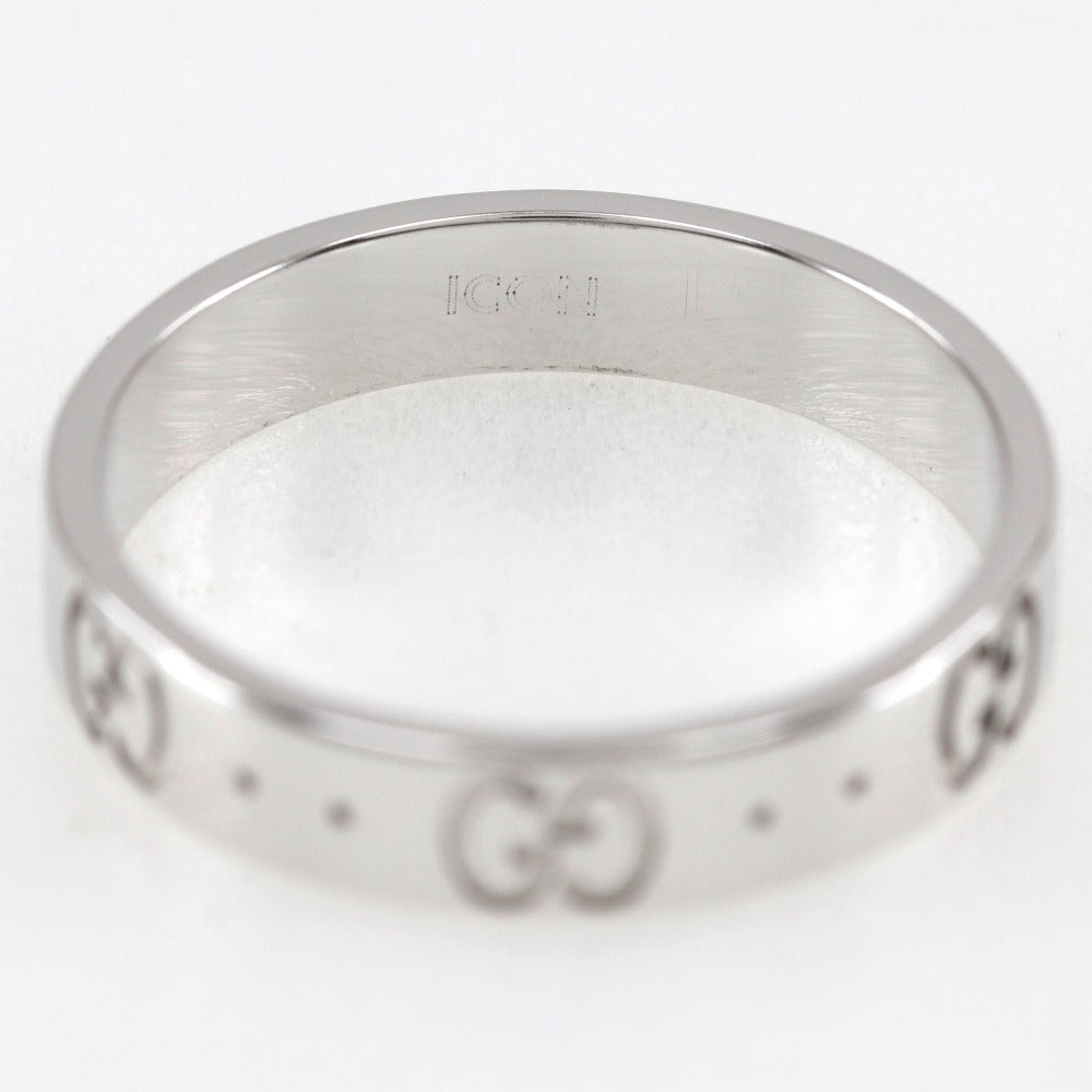 GUCCI Ring K18 white gold Silver icon 15