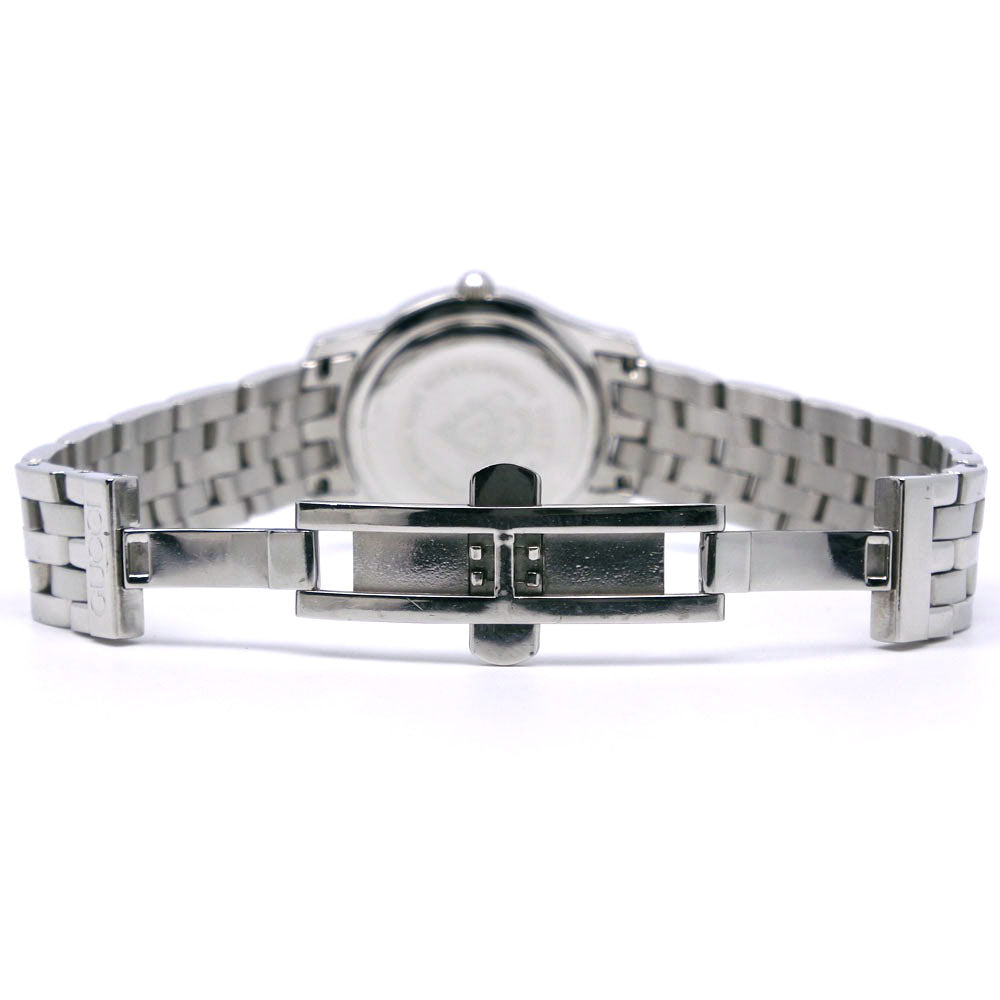GUCCI Watches Quartz 5500L Stainless Steel Silver G class black dial Women Used