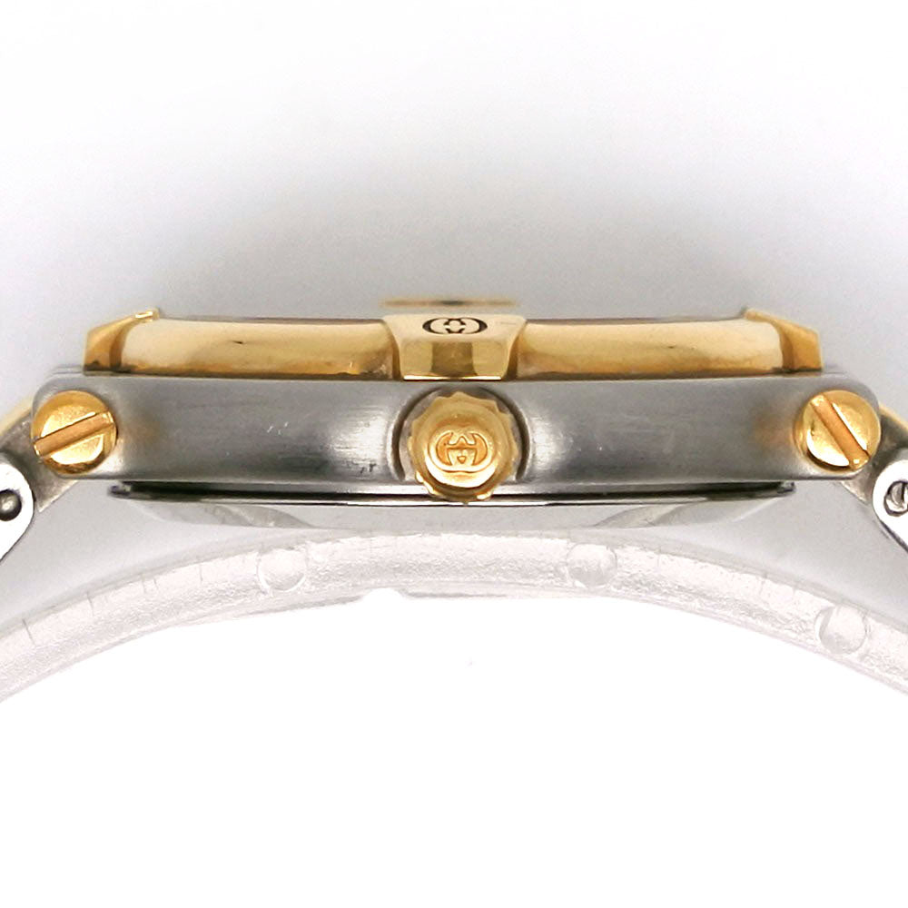GUCCI Watches Quartz 9000L Stainless Steel gold gold dial Women Used