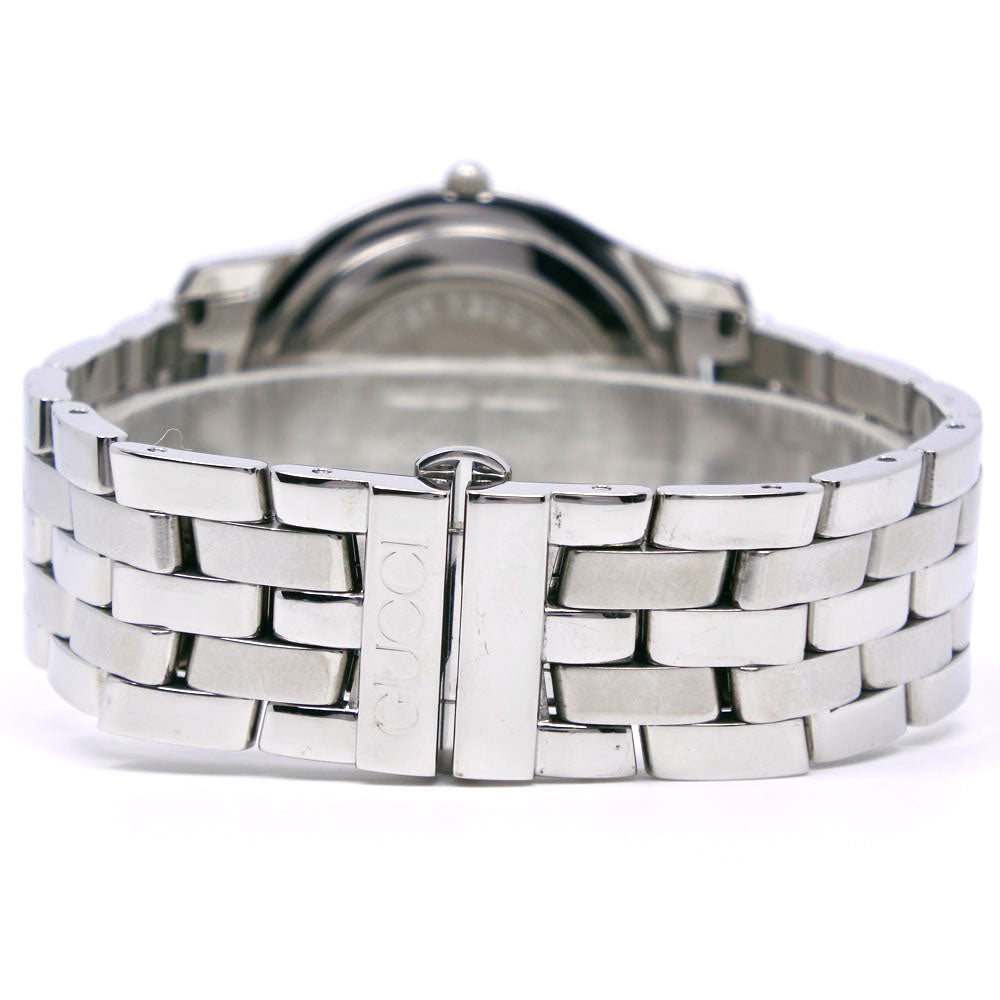 GUCCI Watches Quartz 5500M Stainless Steel Silver G class Silver dial mens Used