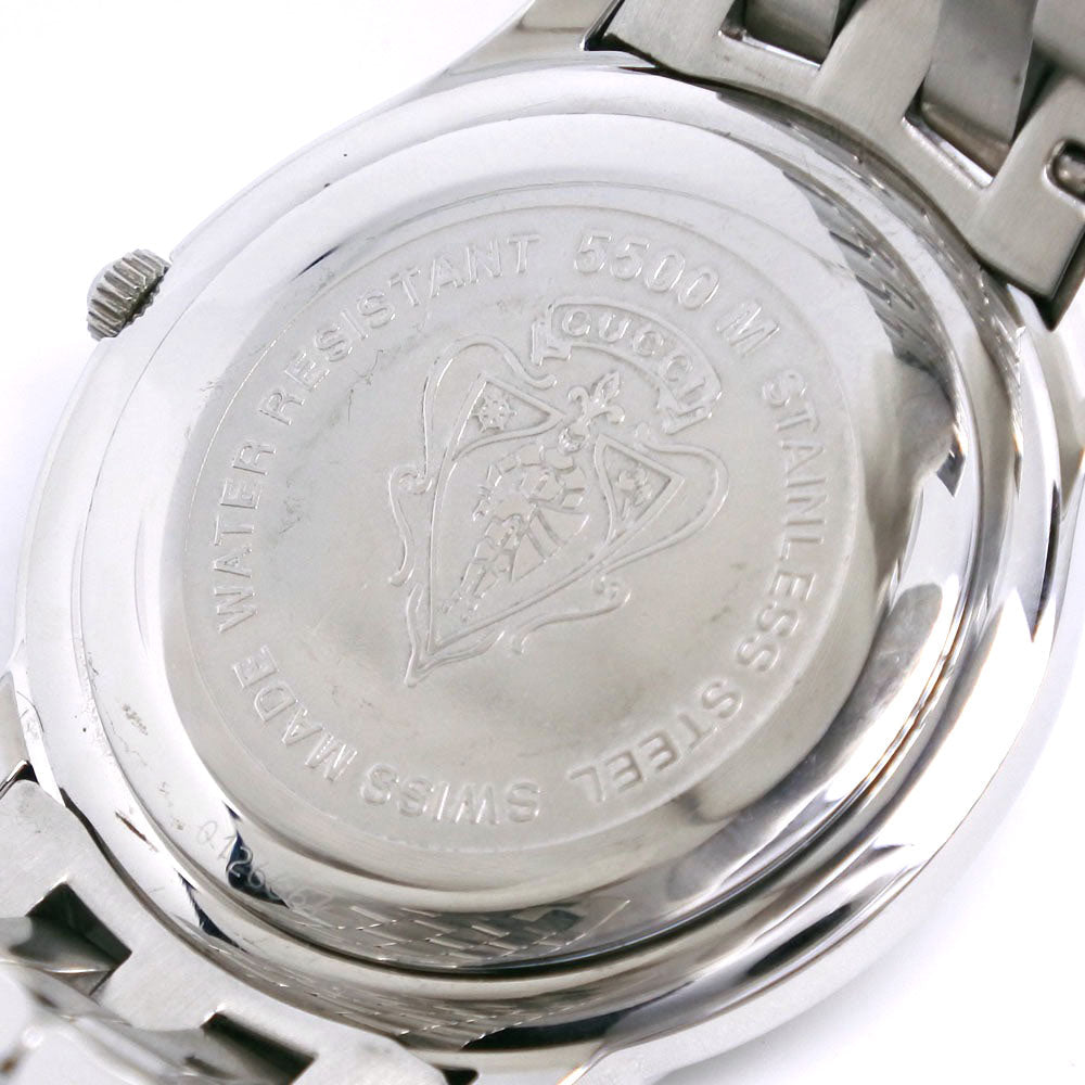 GUCCI Watches Quartz 5500M Stainless Steel Silver G class Silver dial mens Used