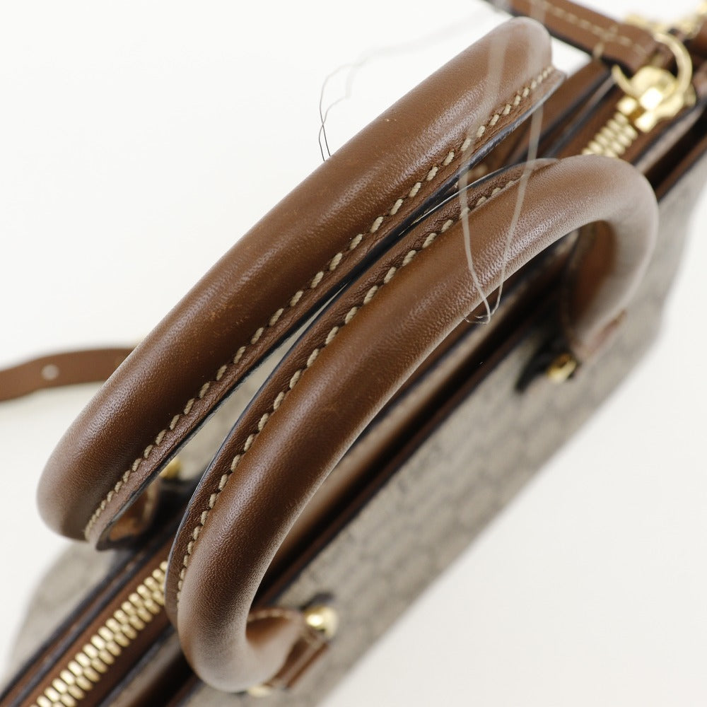 GUCCI Handbag 453177 GG Supreme Canvas beige 2WAYShoulder Women Used