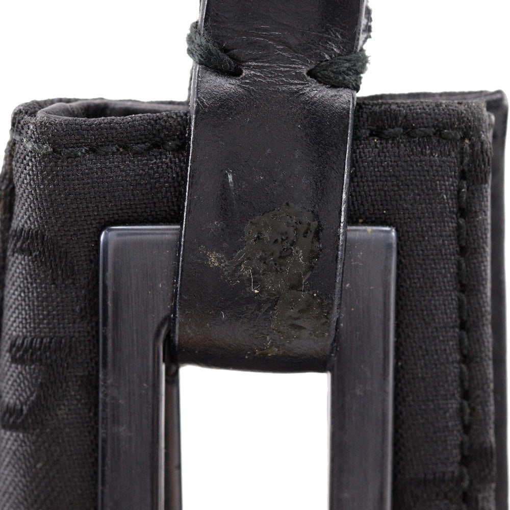 GUCCI Shoulder Bag 1998 GG nylon black one belt Women Used