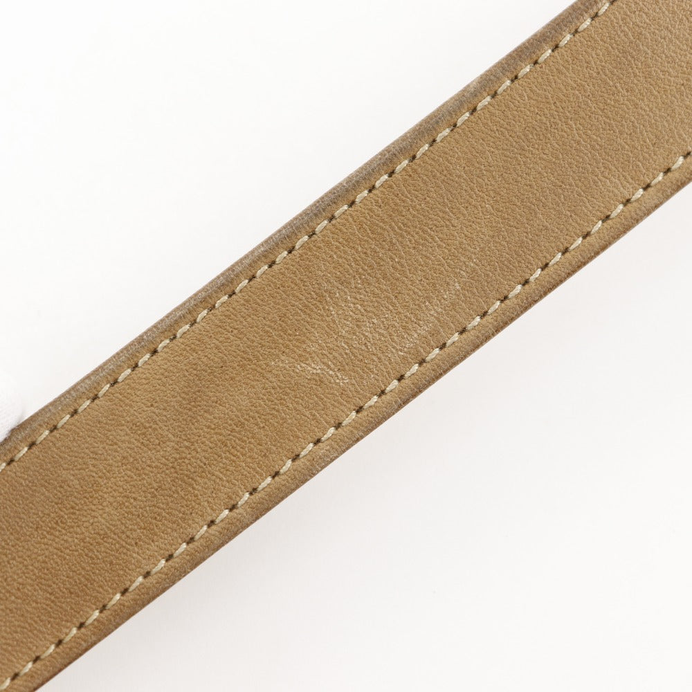 GUCCI Shoulder Bag Suede, Leather beige Sherry line Old Gucci Women Used