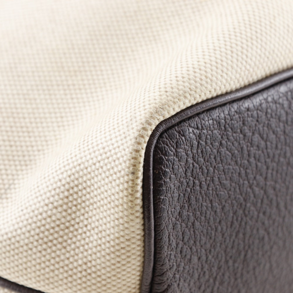 HERMES Tote Bag Tower ash Brown Giardinier PM