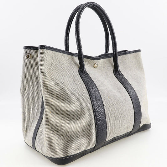 HERMES Tote Bag Tower ash gray Garden party 36 PM