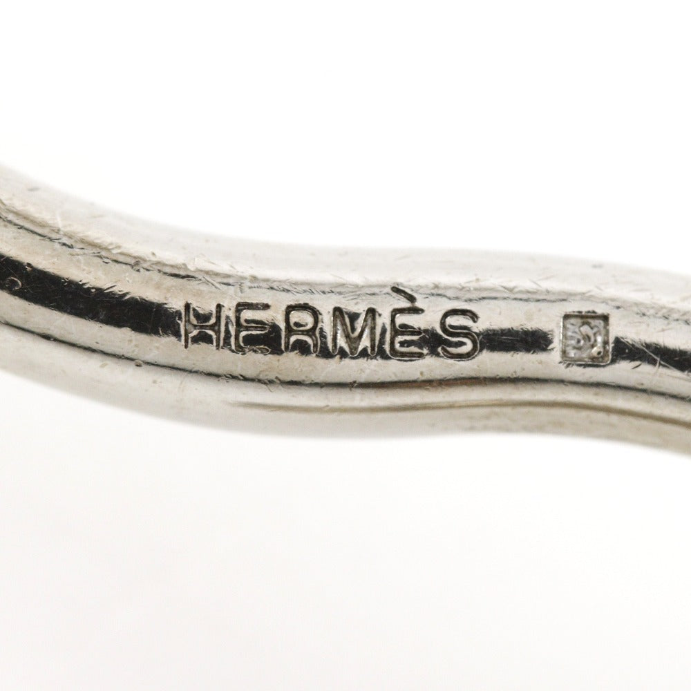HERMES bracelet leather Brown choker set jumbo