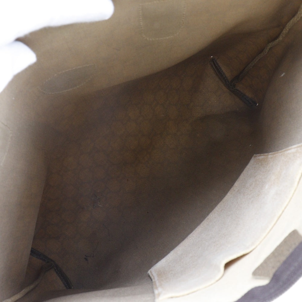GUCCI Tote Bag GG plus beige Sherry Women Used