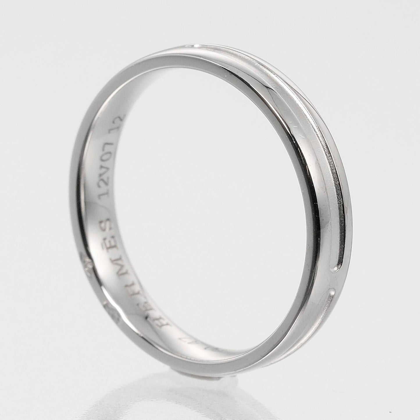 HERMES Ring K18 white gold White gold 2.42g Ann Platt Women Used