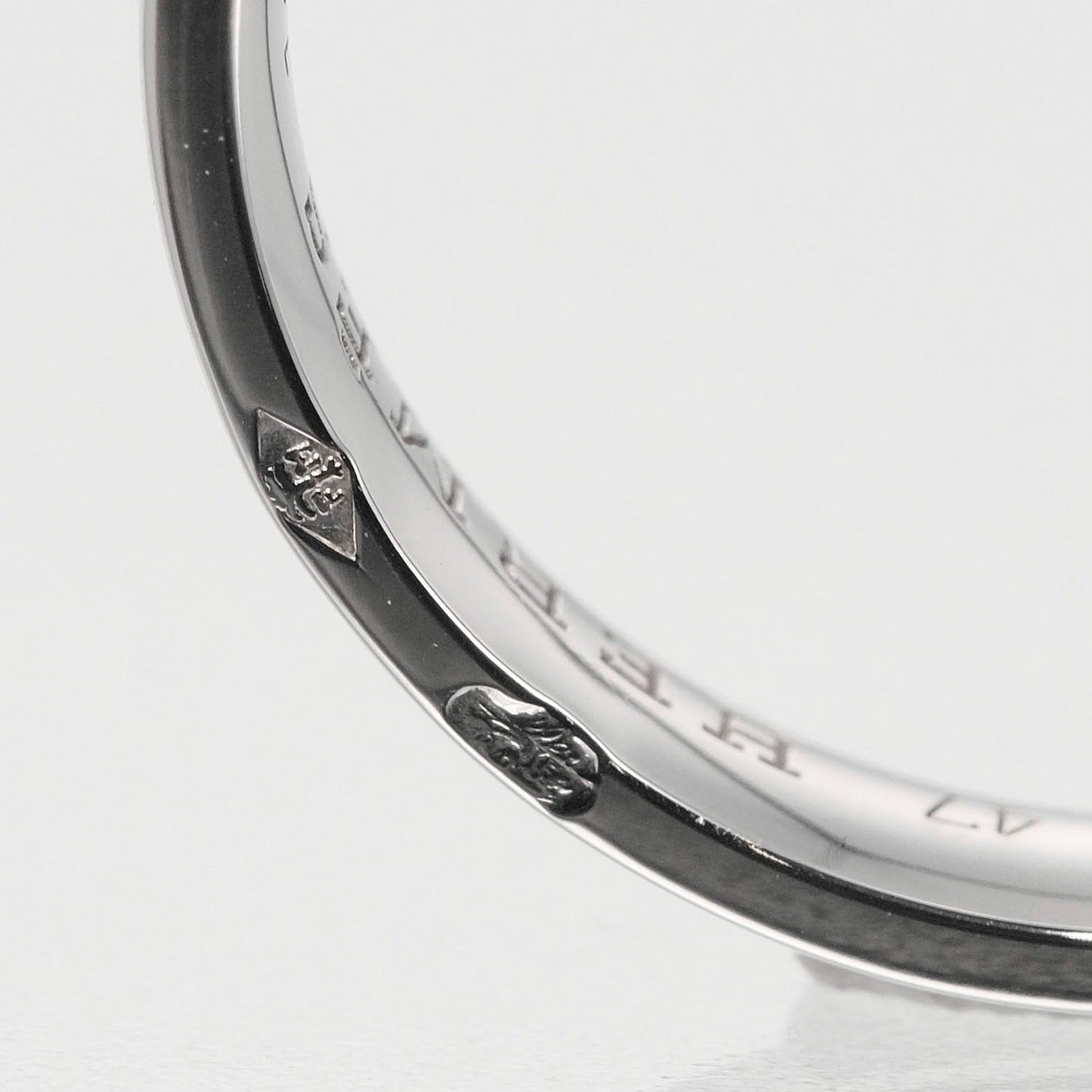 HERMES Ring K18 white gold White gold 2.42g Ann Platt Women Used