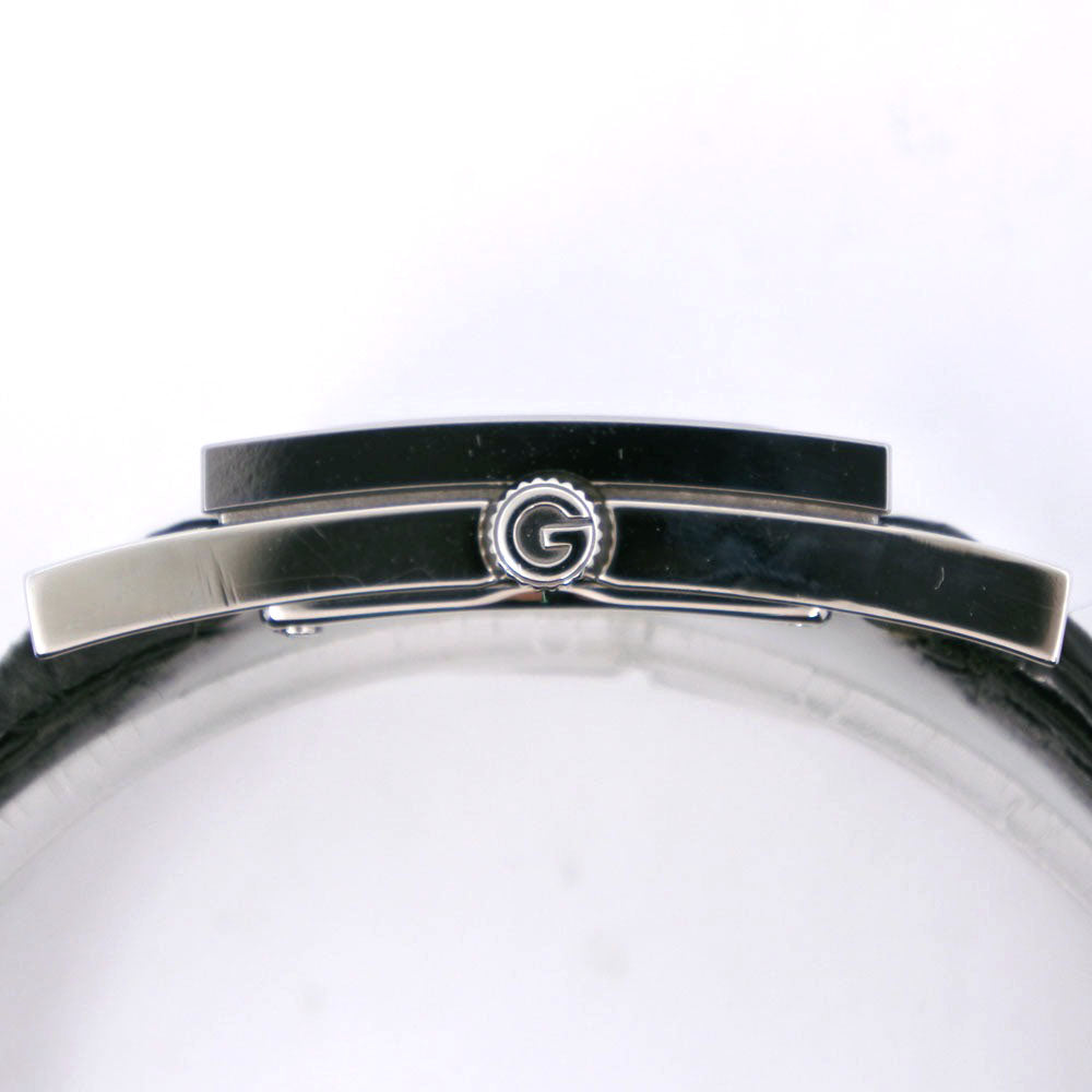 GUCCI Watches Quartz 7900L.1 Stainless Steel , Leather black black dial Women Used
