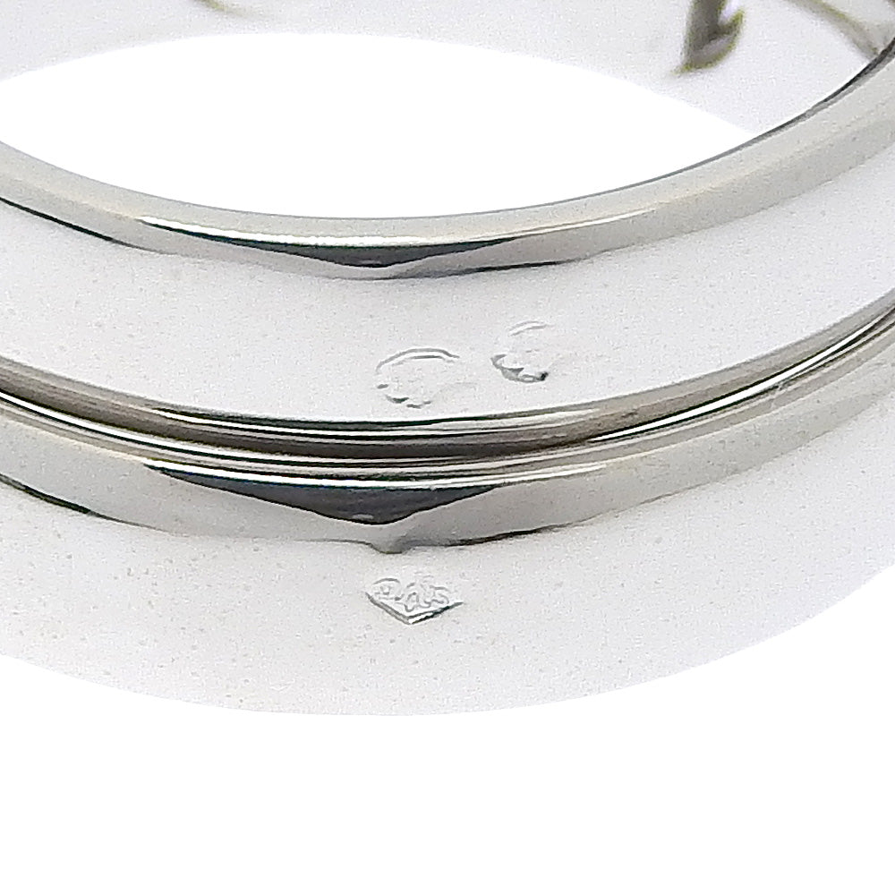 HERMES Ring K18 white gold Silver vintage Olympe 51