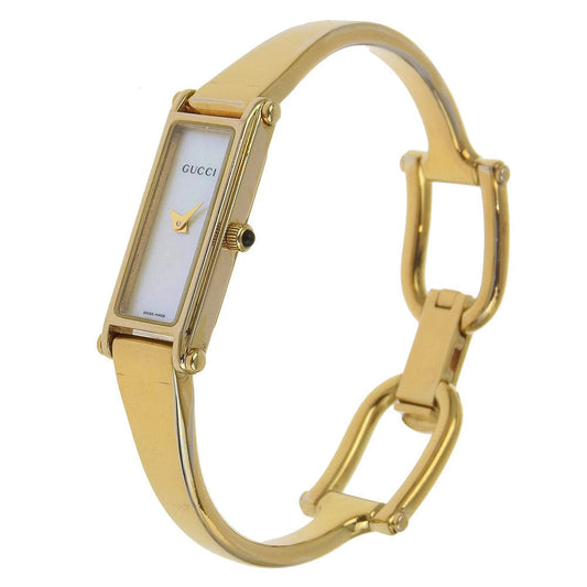 GUCCI Watches Quartz 1500L Stainless Steel gold Gold shell dial