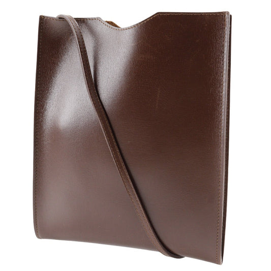 HERMES Shoulder Bag Calfskin Brown Omenitu Women(Unisex) Used
