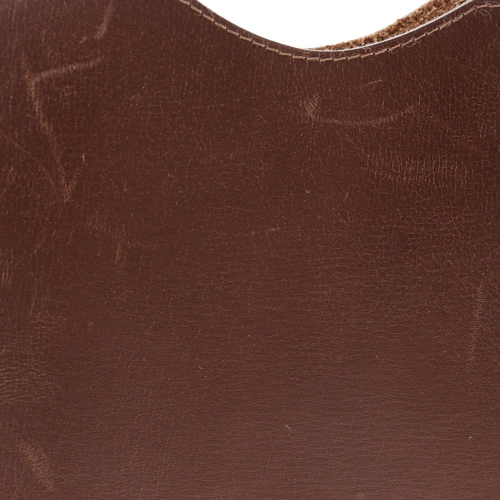 HERMES Shoulder Bag Calfskin Brown Omenitu Women(Unisex) Used